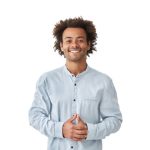 white striped shirt